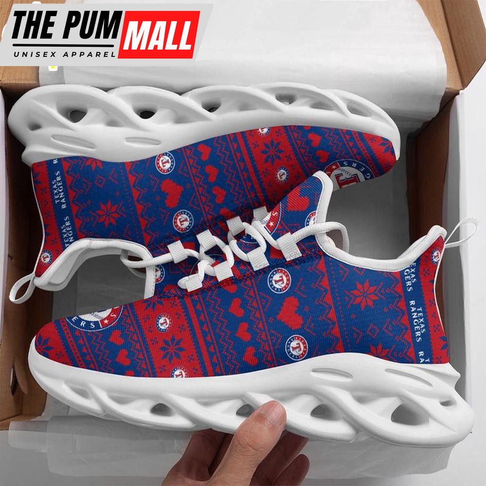 NFL Texas Rangers X-max Patterns Christmas Max Soul Shoes