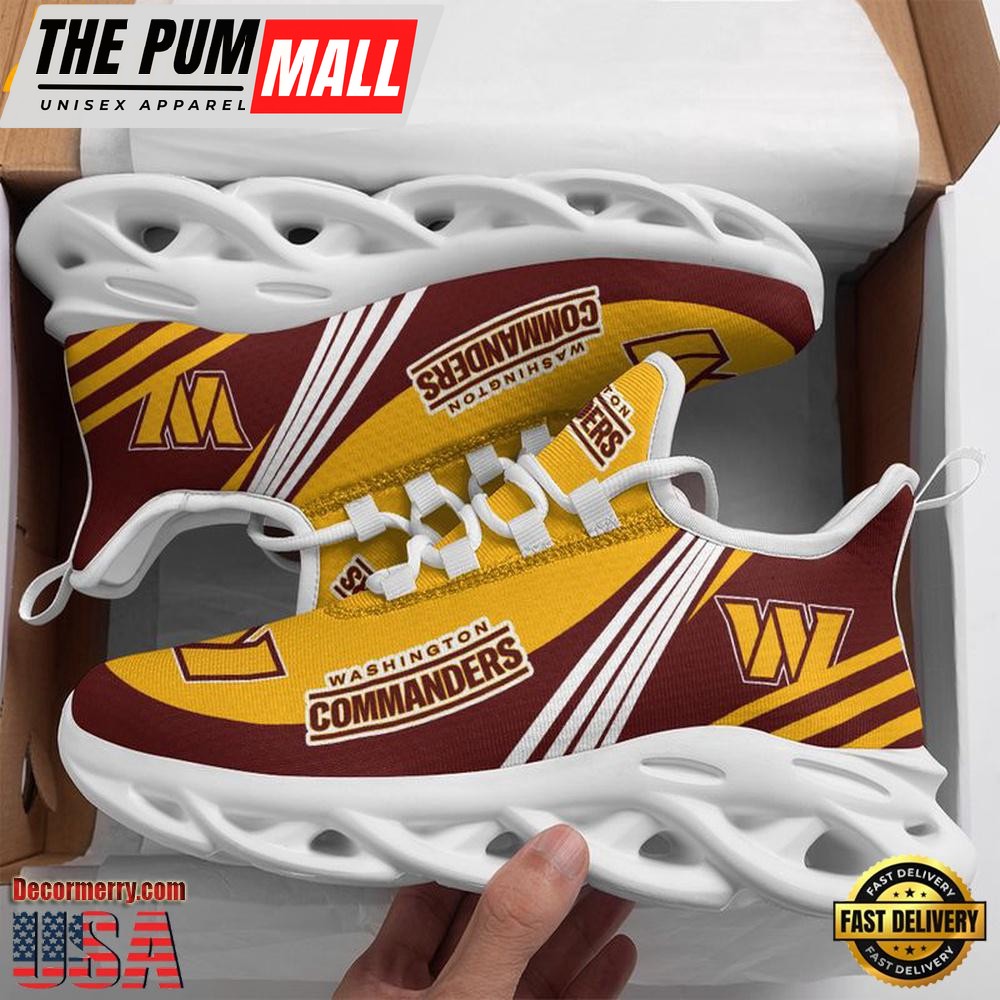 NFL Washington Commanders Basic Logo Max Soul Shoes , Running Sneakers Shoes