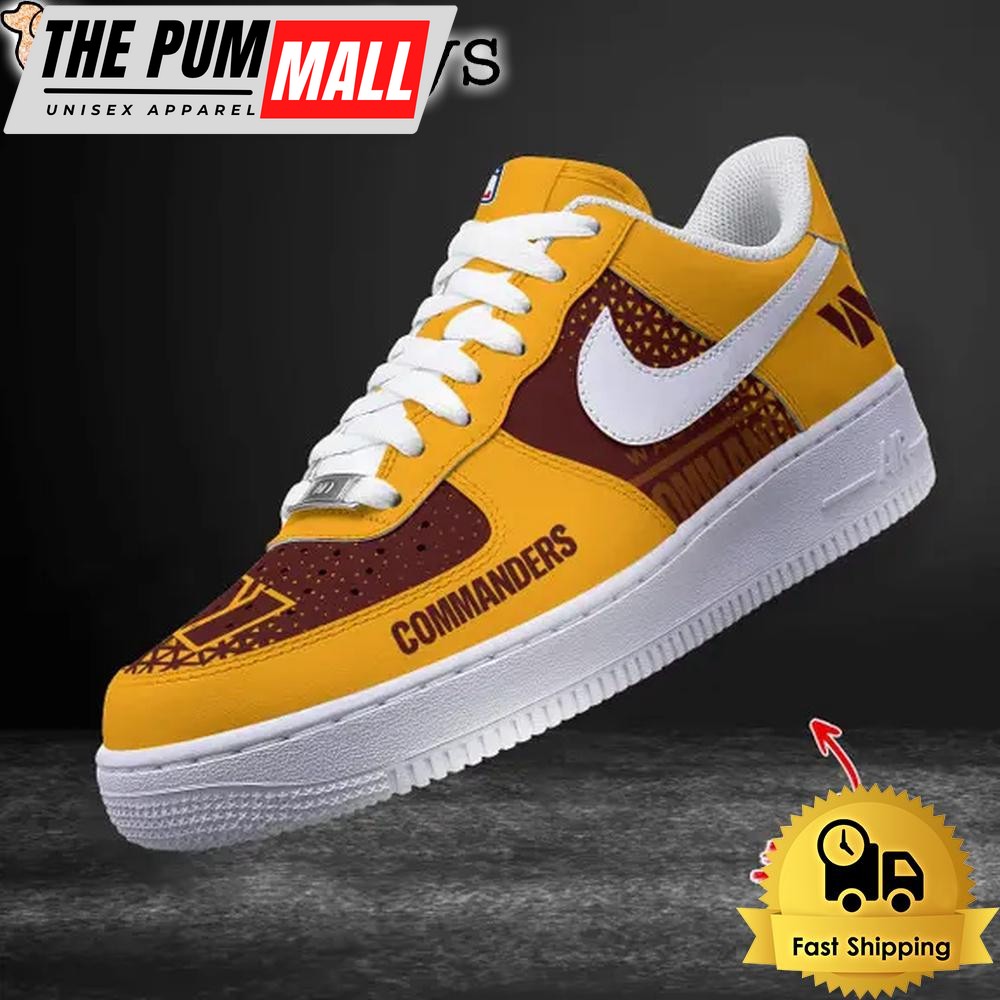 NFL Washington Commanders Dress With A Winning Attitude Custom Air Force 1 Shoes