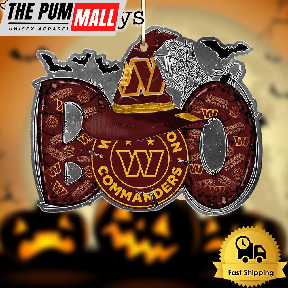 NFL Washington Commanders Halloween Boo Ornament Limited Edition