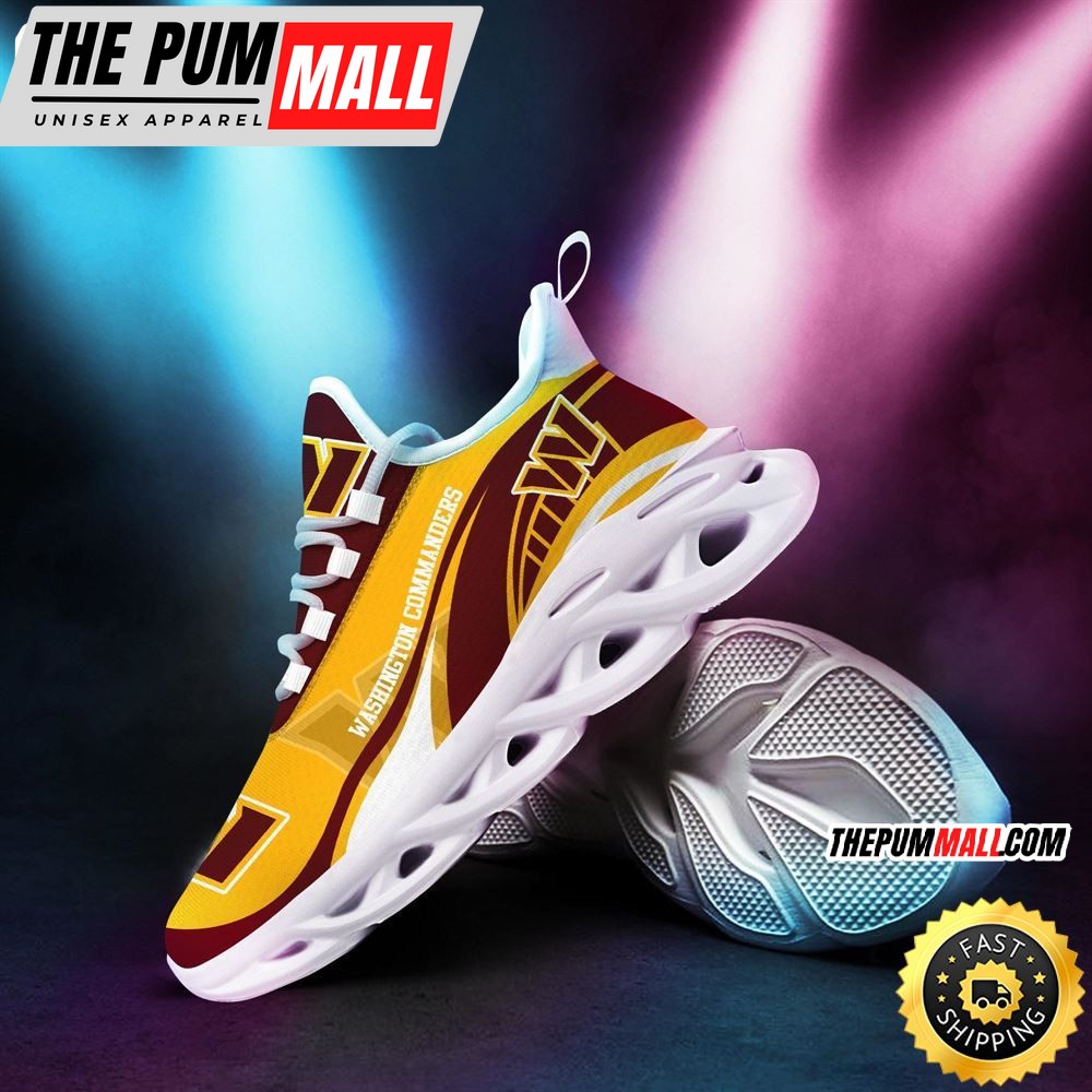 NFL Washington Commanders Sneaker Max Soul Shoes Hot Special Gift For Fans