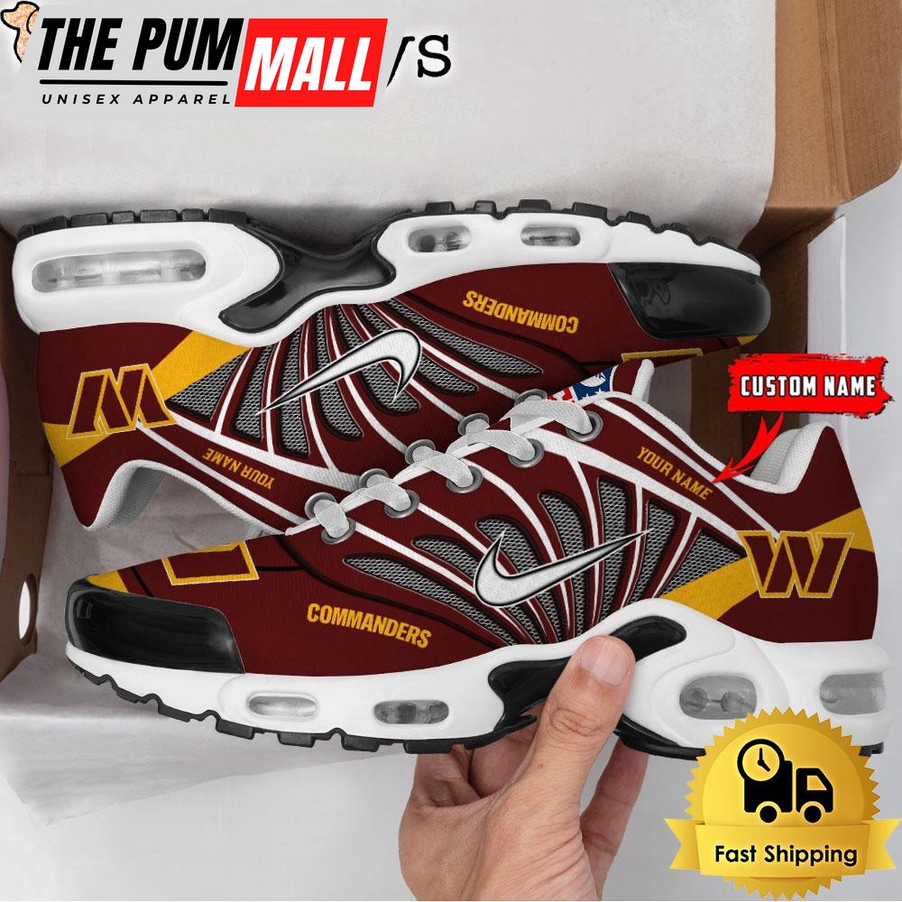 NFL Washington Commanders Sport Football Logo Custom Air Max Plus Shoes