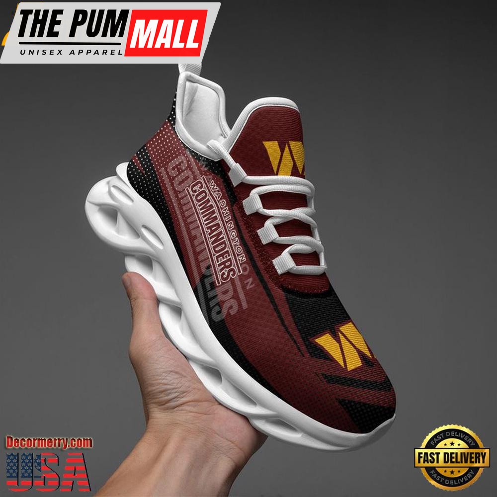 NFL Washington Commanders Sport Logo Max Soul Shoes , Running Sneakers Shoes
