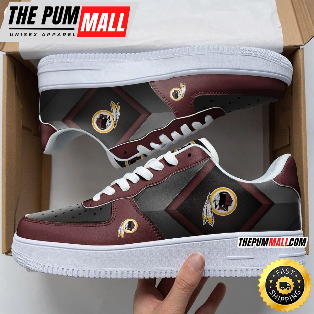 NFL Washington Redskins Air Force 1 Shoes Chic AF1 Collection