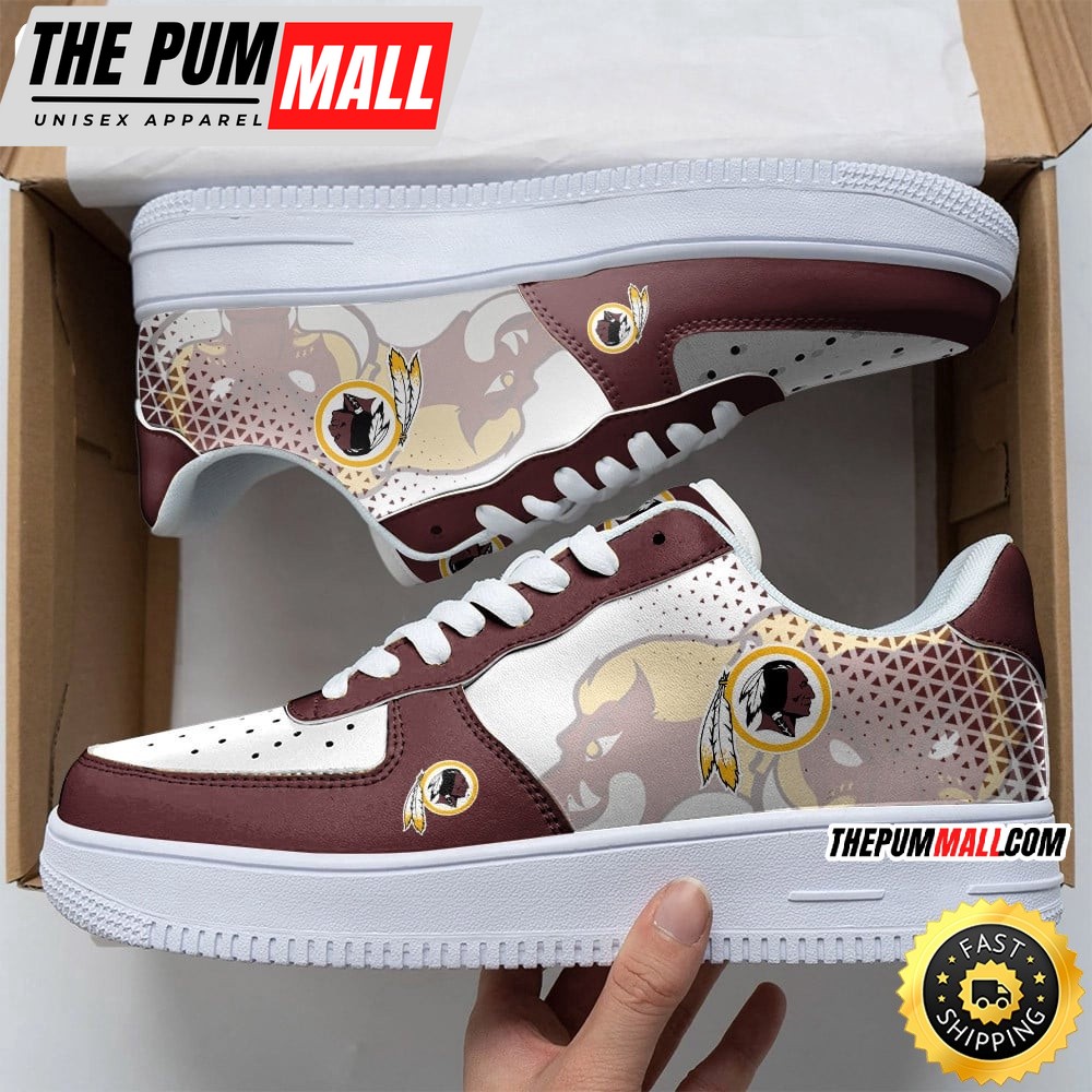 NFL Washington Redskins Air Force 1 Shoes Classic Air Force Kicks