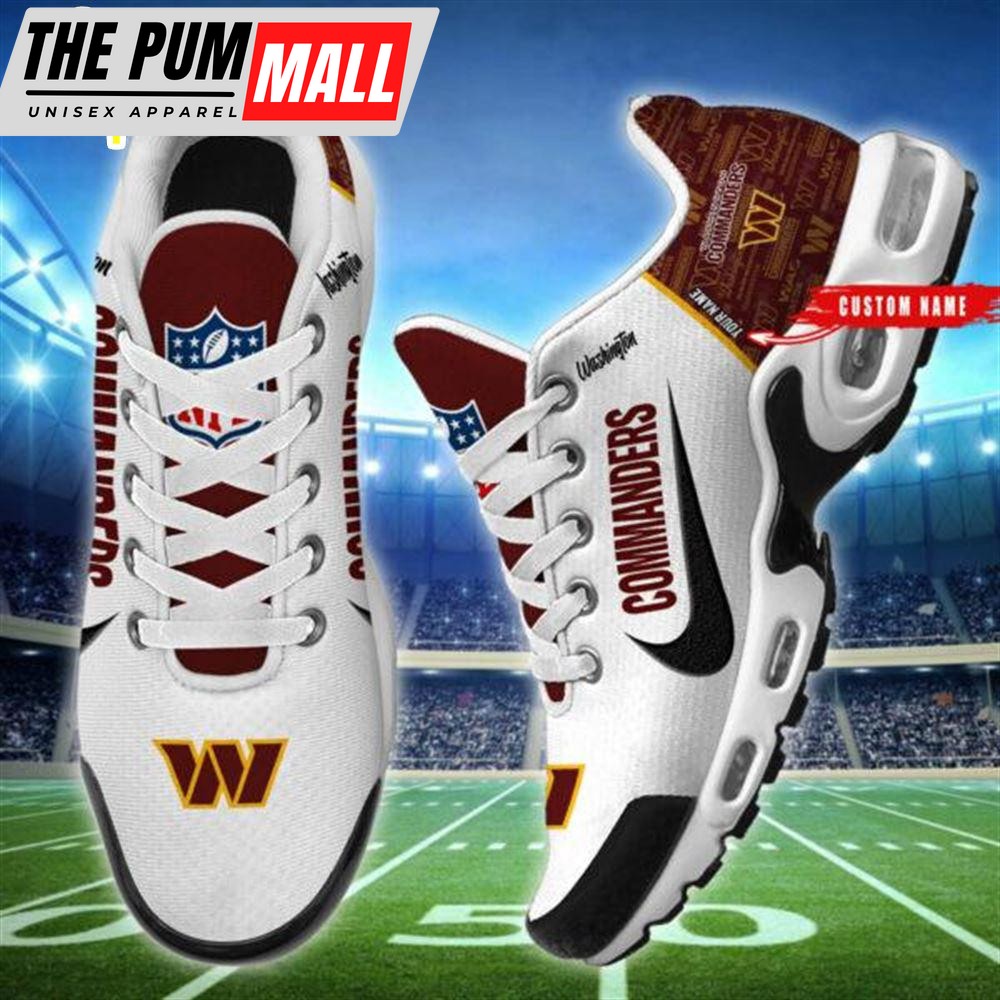 NFL Washington Redskins Custom Name Air Max Plus Shoes