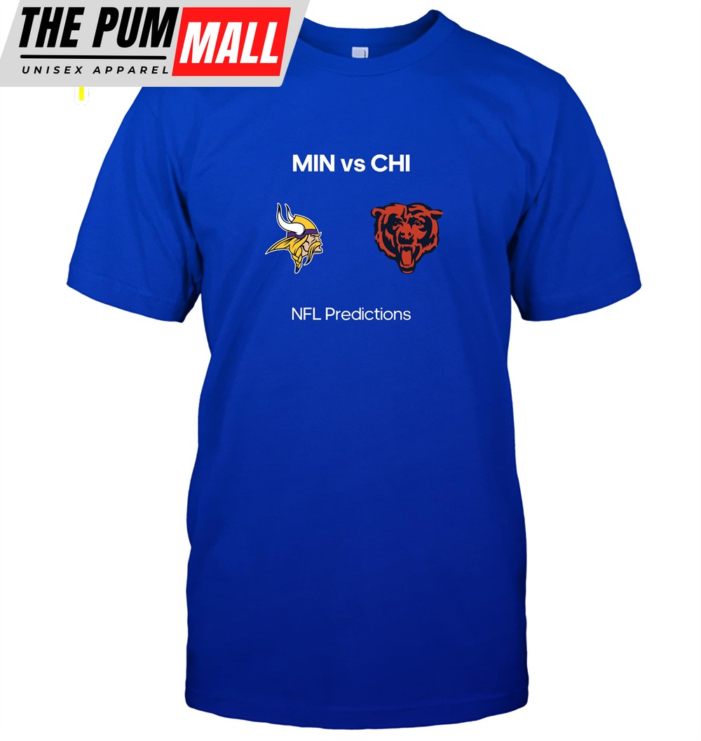 NFL Week 12 Prediction Vikings vs. Bears Picks & Best Bets 24th Nov 2024 Shirt
