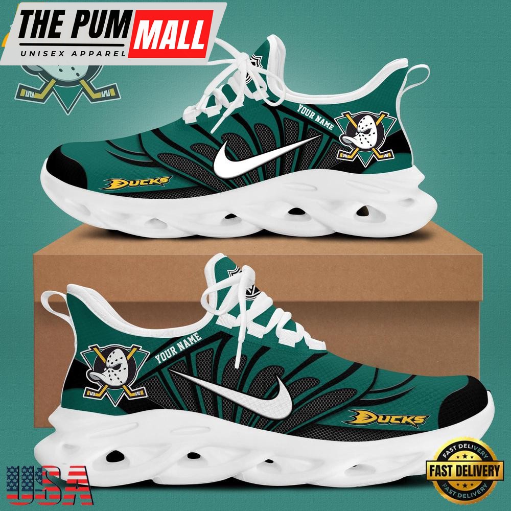 NHL Anaheim Ducks Hockey Logo Custom Max Soul Shoes, Running Sneakers Shoes