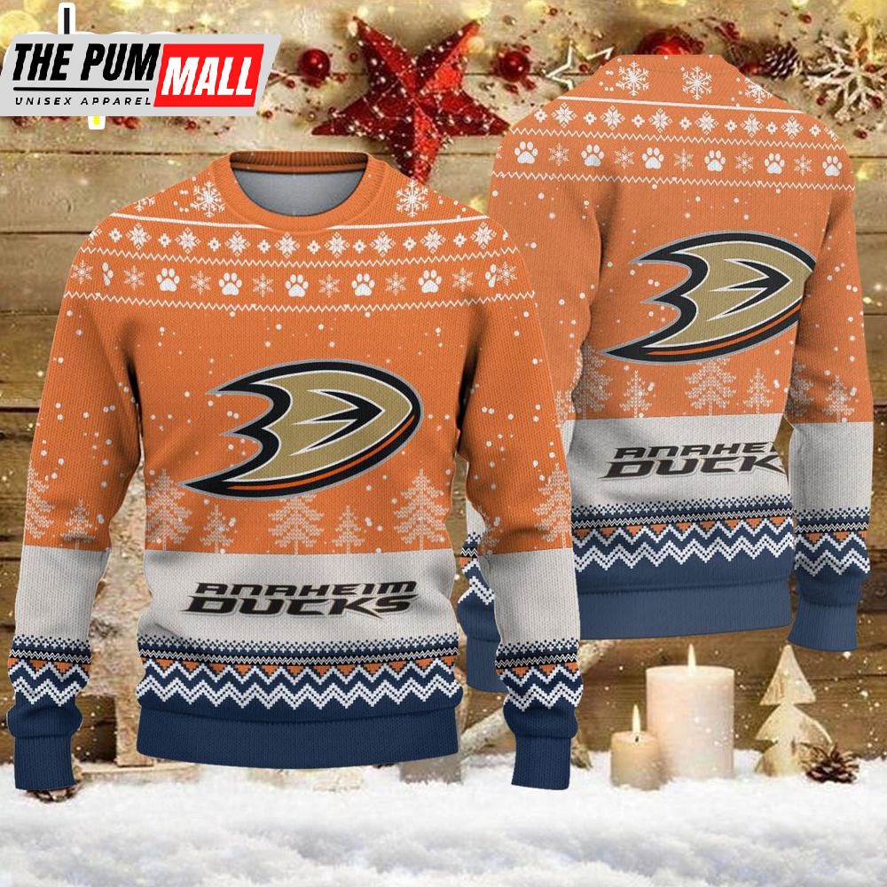 NHL Anaheim Ducks Sport Ugly Christmas Sweater
