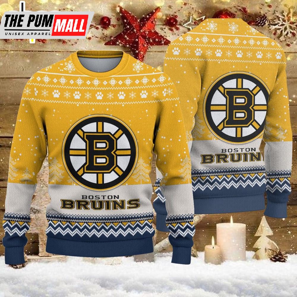 NHL Boston Bruins Sport Ugly Christmas Sweater