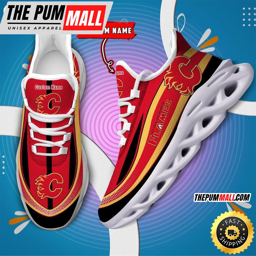 NHL Calgary Flames Clunky Max Soul Shoes