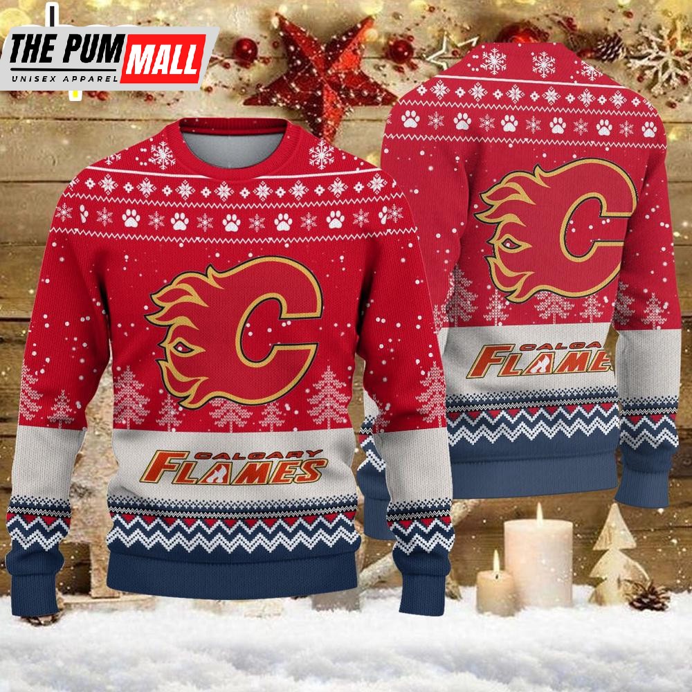 NHL Calgary Flames Sport Ugly Christmas Sweater