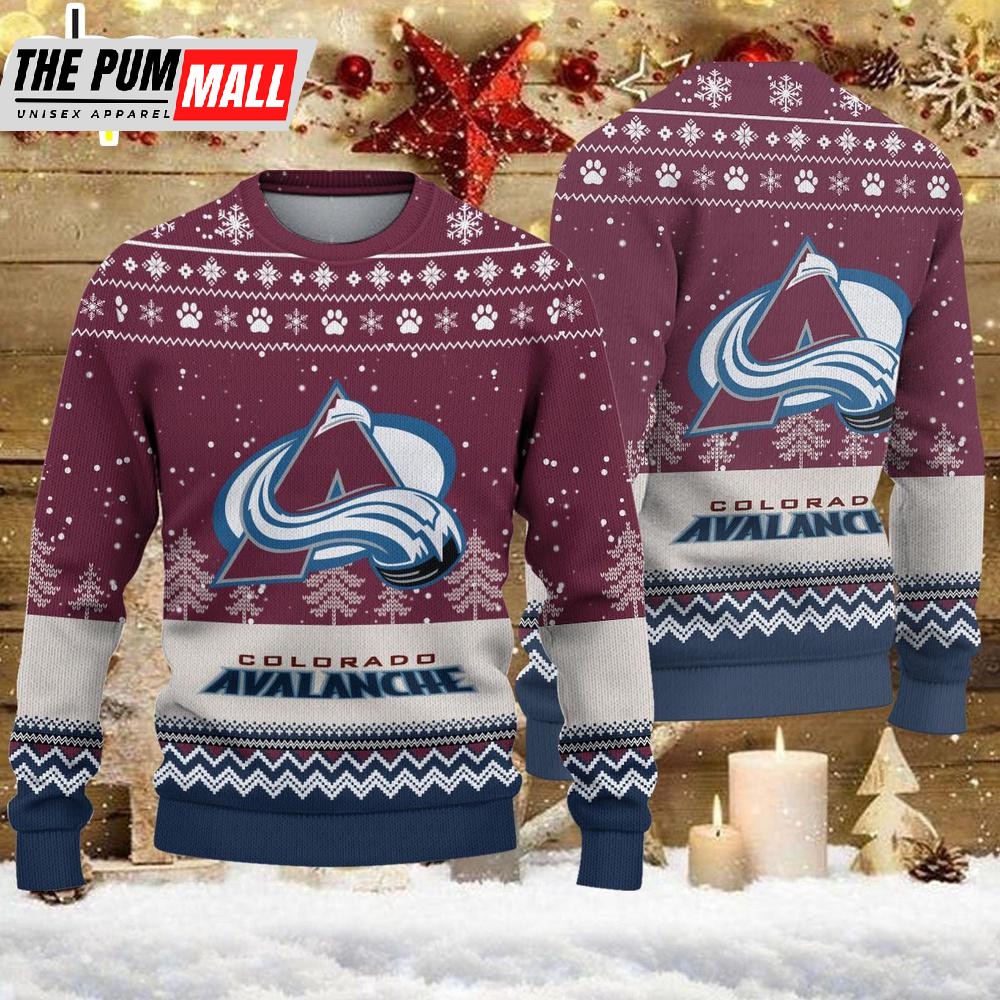 NHL Colorado Avalanche Sport Ugly Christmas Sweater