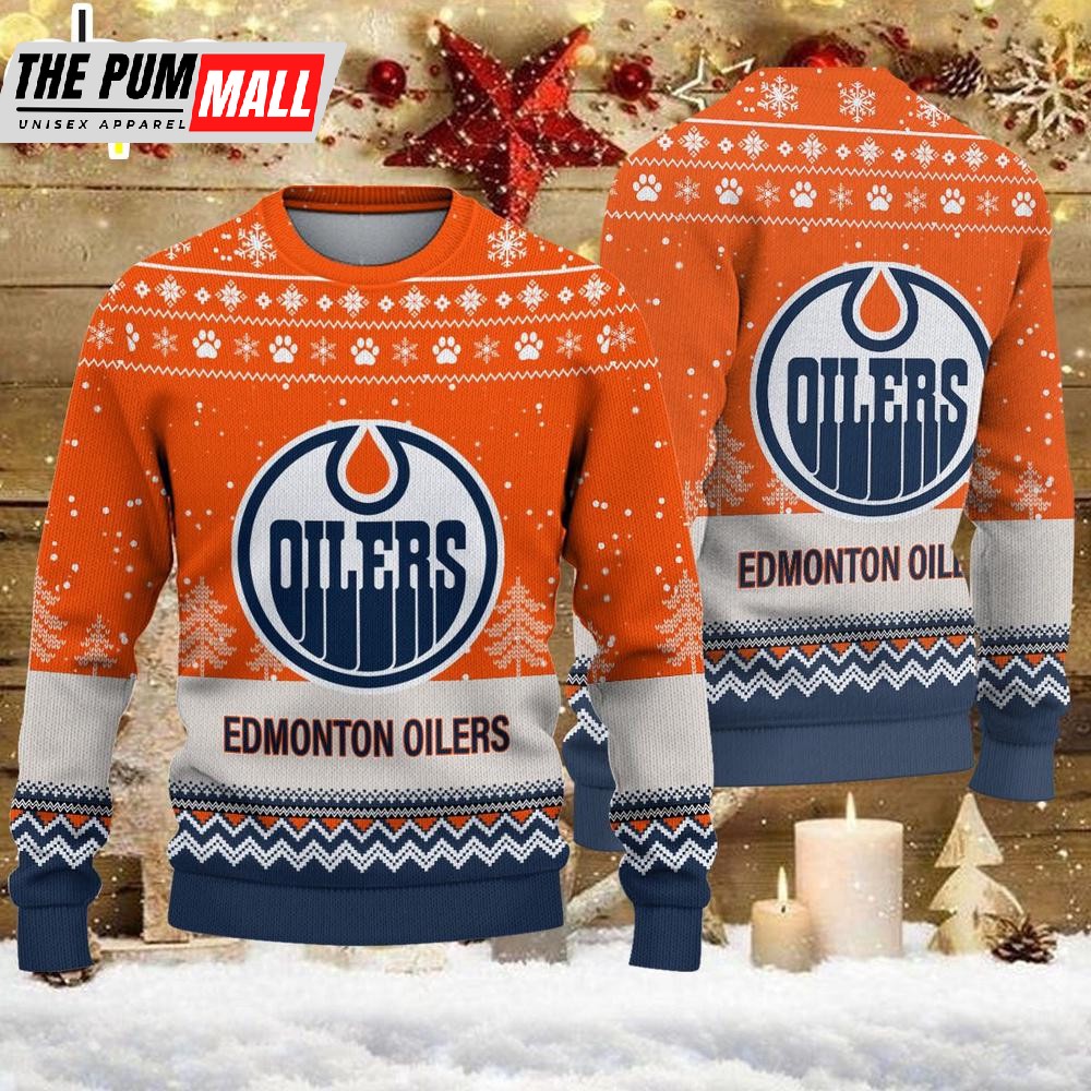 NHL Edmonton Oilers Sport Ugly Christmas Sweater