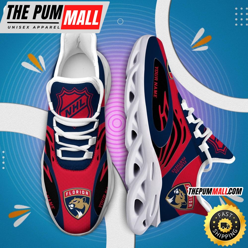 NHL Florida Panthers Personalized Max Soul Shoes