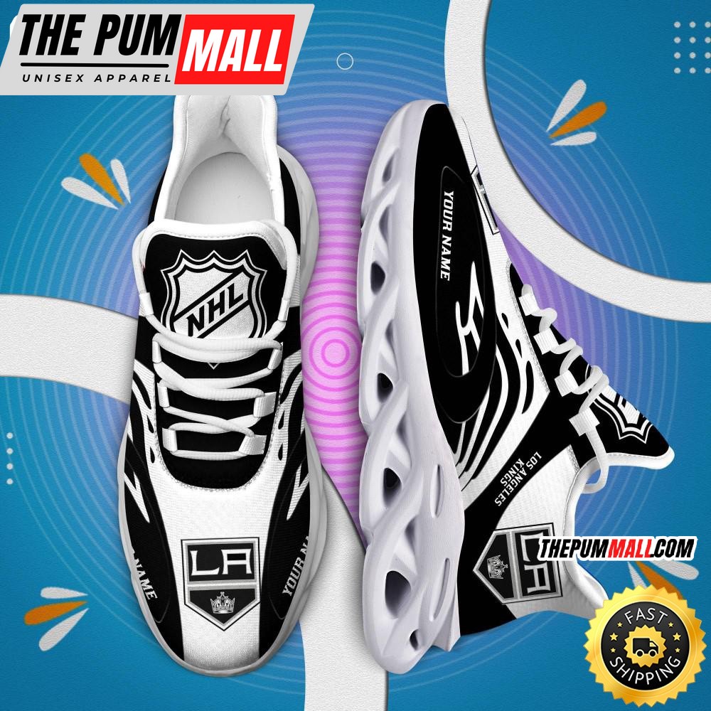 NHL Los Angeles Kings Personalized Max Soul Shoes