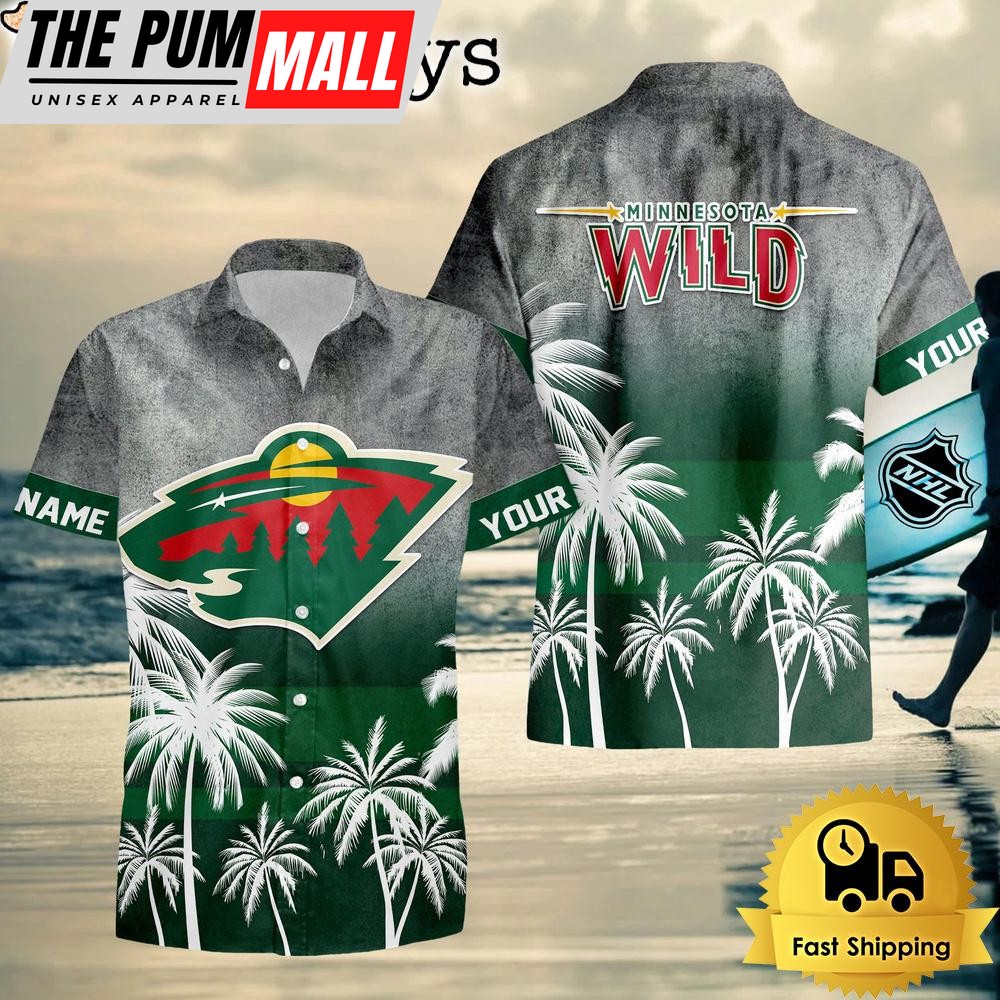 NHL Minnesota Wild Special Personalized Hawaiian Shirt