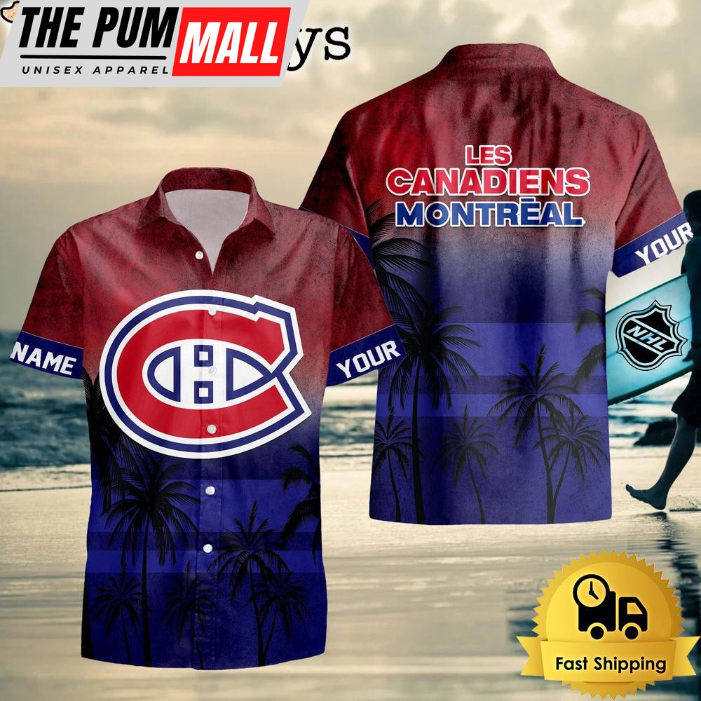 NHL Montreal Canadiens Special Personalized Hawaiian Shirt