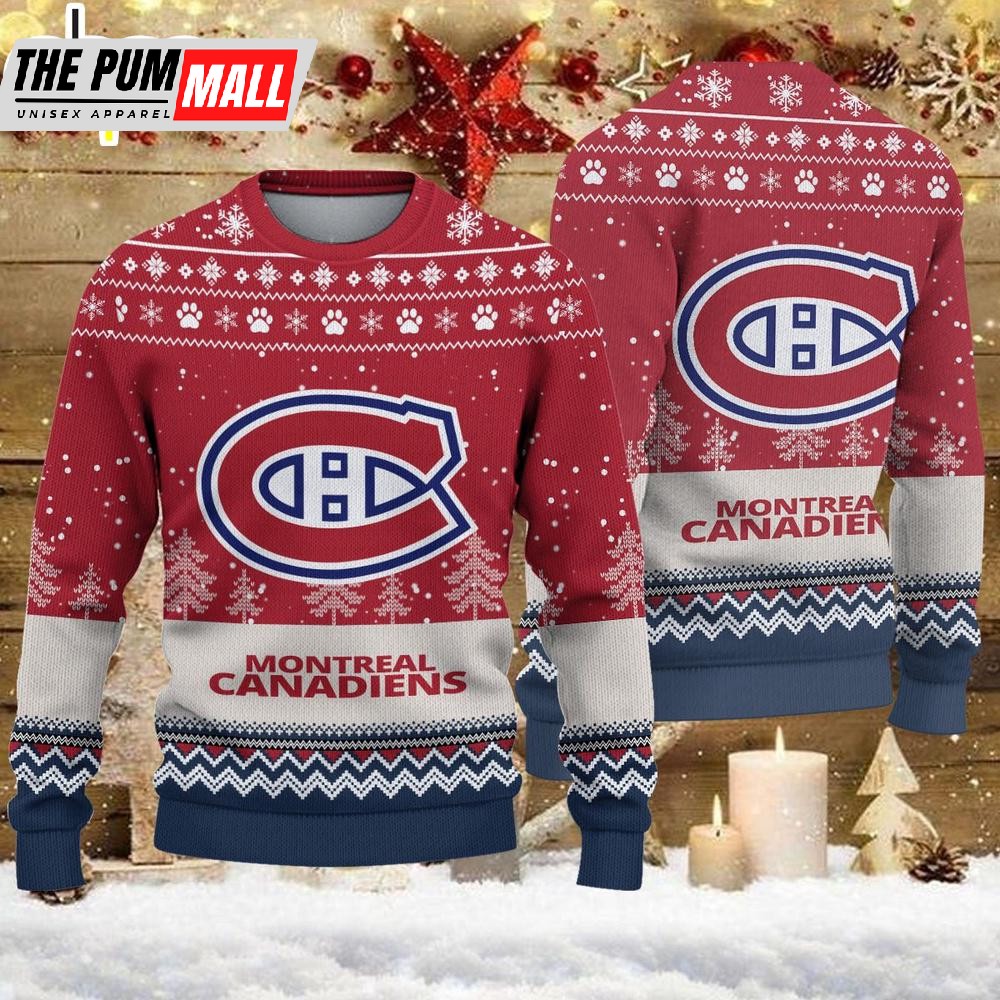 NHL Montreal Canadiens Sport Ugly Christmas Sweater
