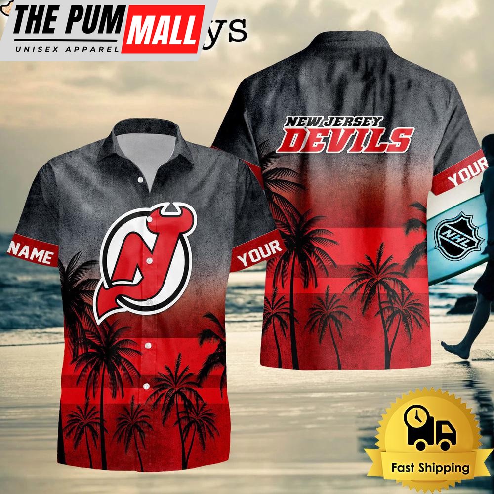 NHL New Jersey Devils Special Personalized Hawaiian Shirt