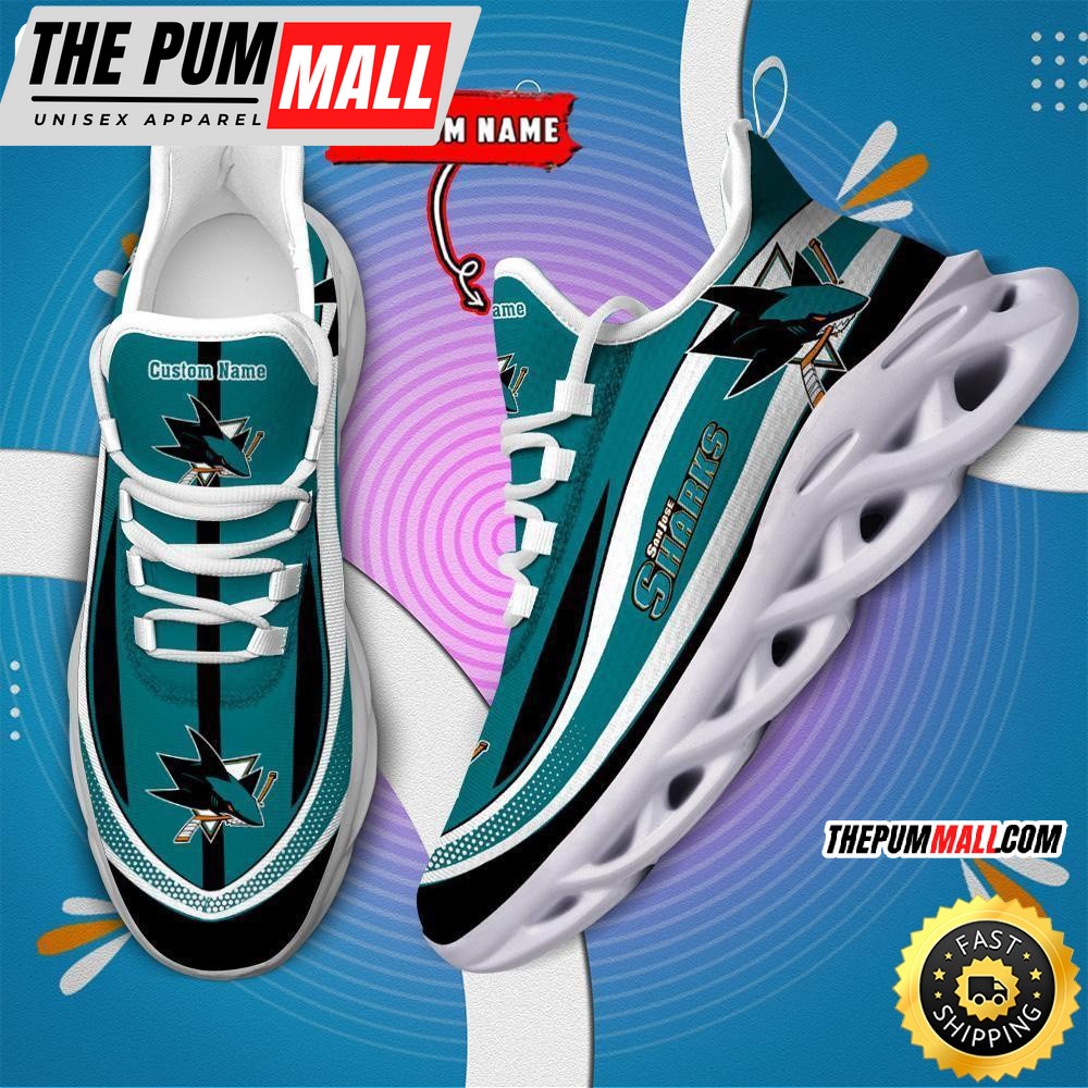 NHL San Jose Sharks Clunky Max Soul Shoes