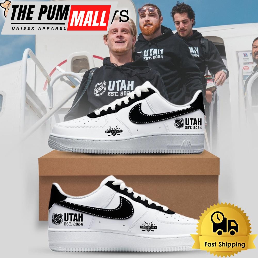 NHL Utah Hockey Club Pro Hockey Est 2024 Air Force 1 Shoes