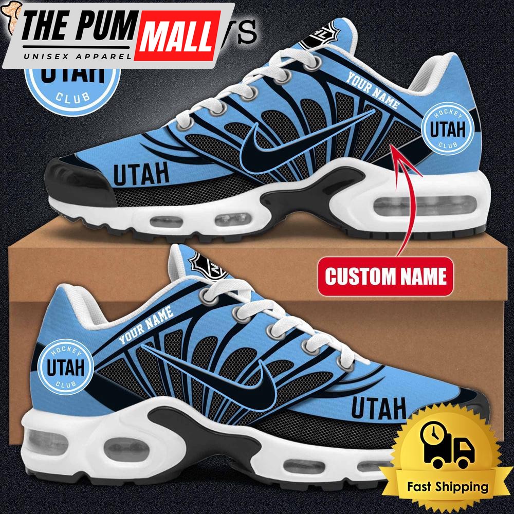 NHL Utah Hockey Logo Custom Name Air Max Plus Shoes