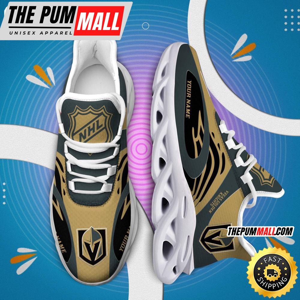 NHL Vegas Golden Knights Personalized Max Soul Shoes