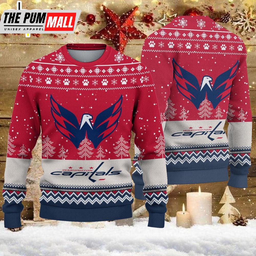 NHL Washington Capitals Sport Ugly Christmas Sweater