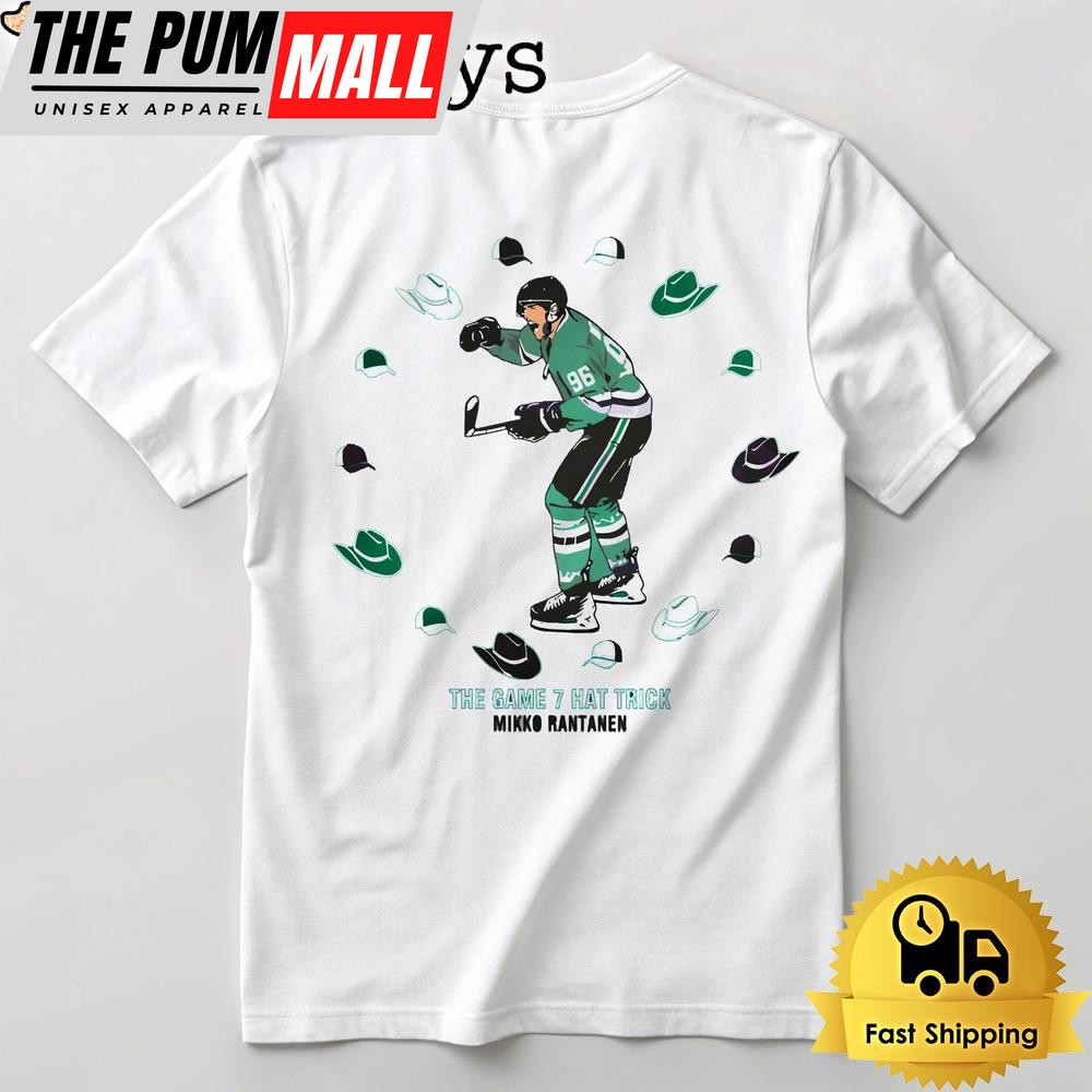 Nice The Game Seven Hat Trick Mikko Rantanen T Shirt