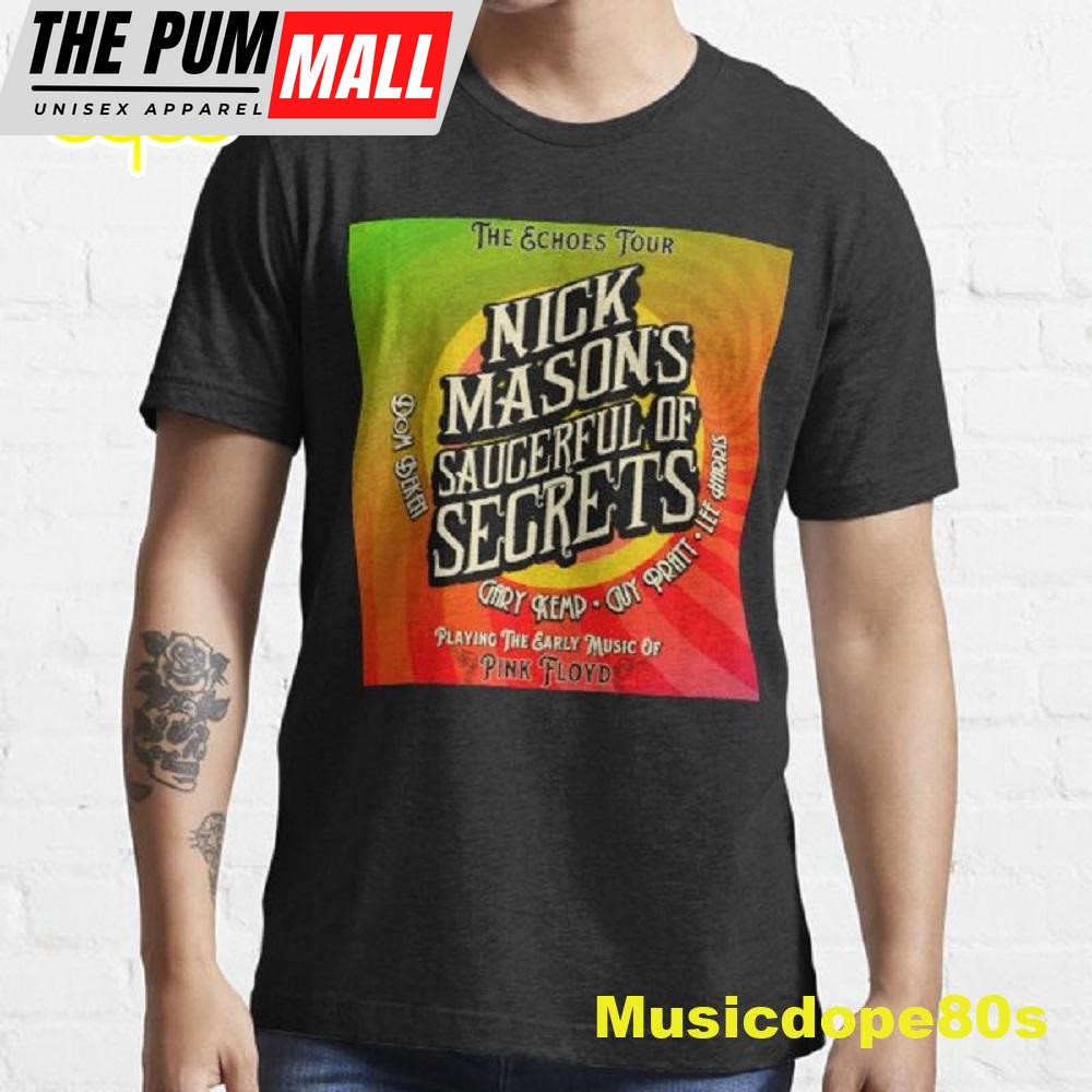 Nick Mason Saucerful Of Secrets The Echoes Tour 2025 Tshirt