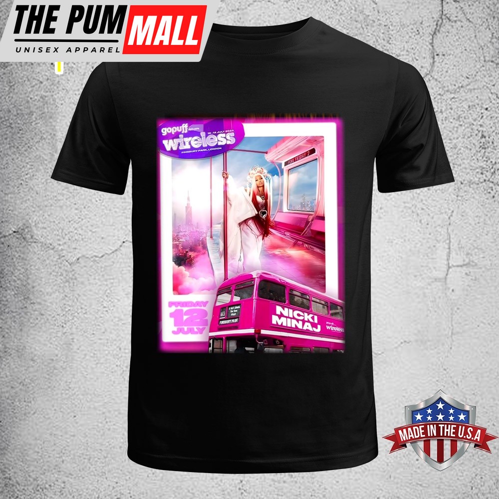 Nicki Minaj Wireless Friday 12 July Unisex T-Shirt