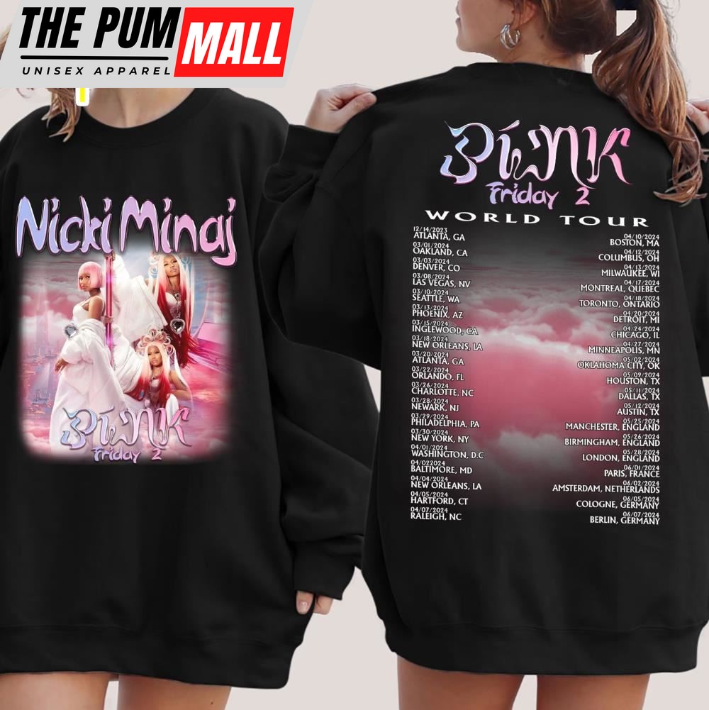 Nicki Minaj World Tour 2024 Nicki Minaj Statue Shirt