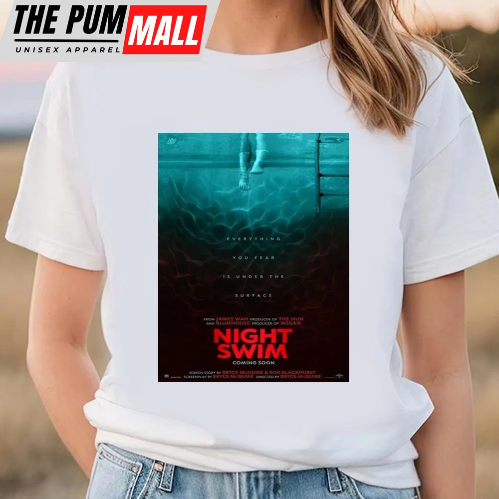 Night Swim 2025 Movie Shirt For Movie Fans