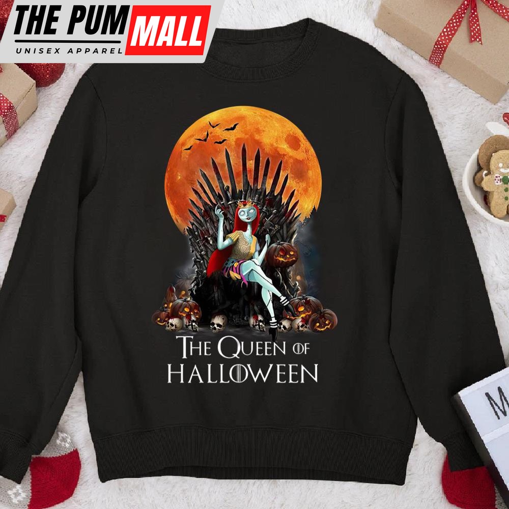 Nightmare Before Christmas Sally The Queen Of Halloween Sweatshirt