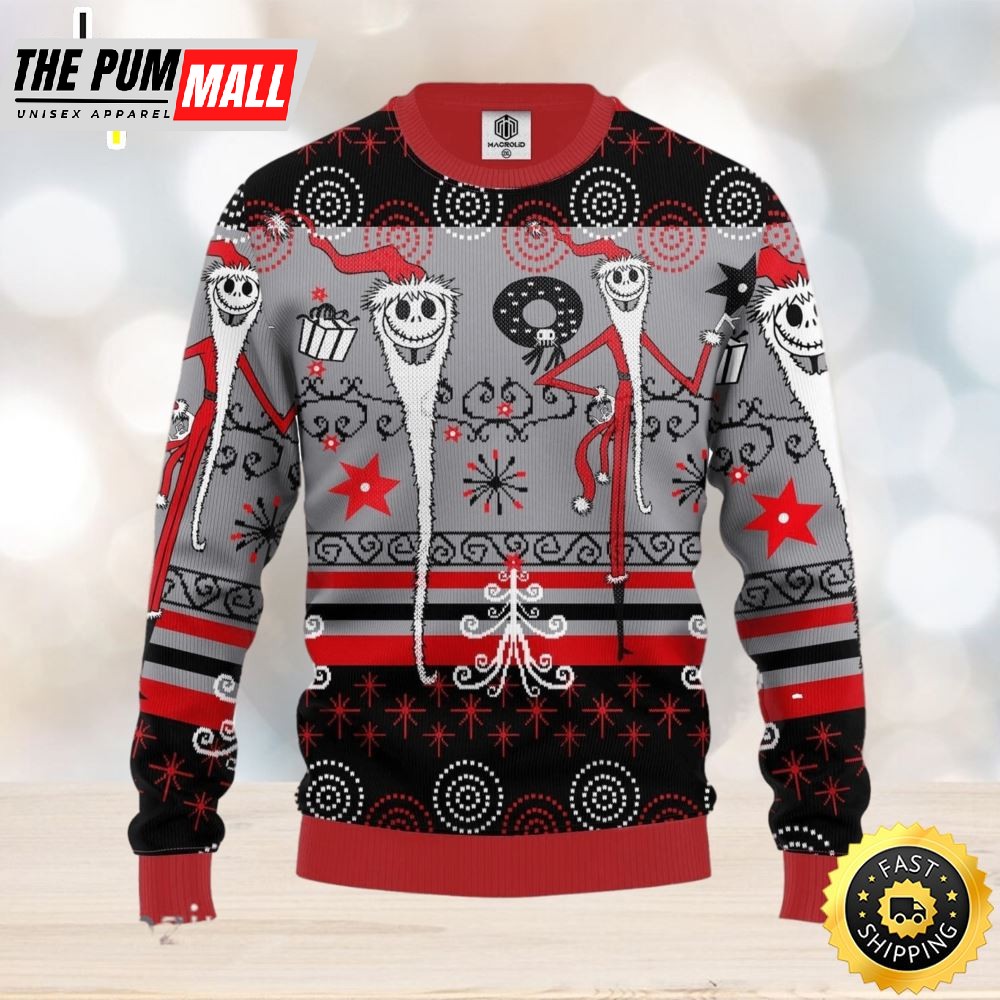 Nightmare Before Christmas Winter Ugly Sweater Amazing Gift Men And Women Christmas Gift