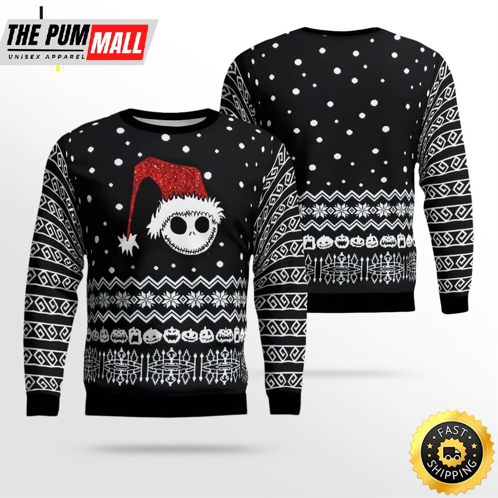 Nightmare Christmas AOP Sweater