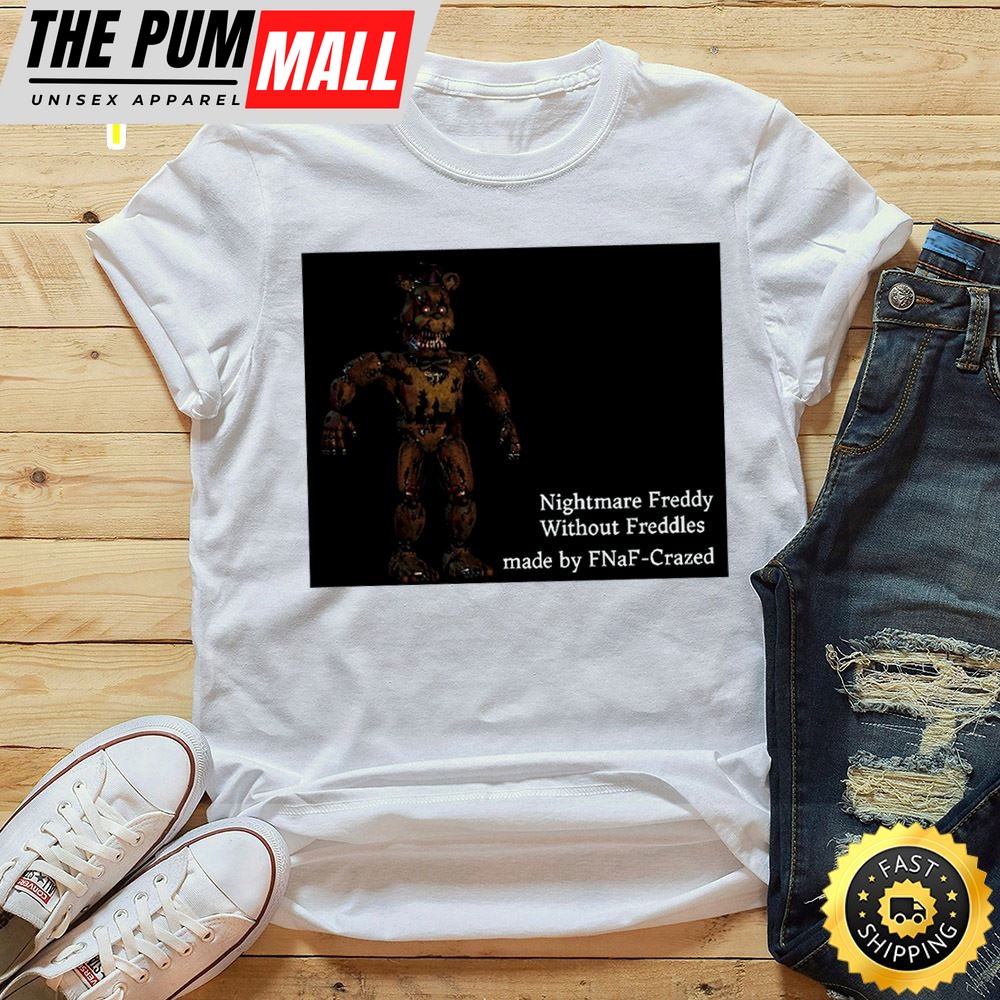 Nightmare Freddy With Freddles Unisex Tshirt
