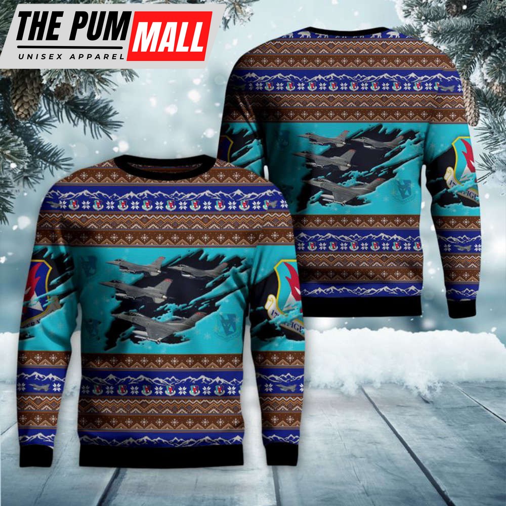 NJ Air National Guard 177th Fighter Wing F-16 Sweater NLMP0310BG01