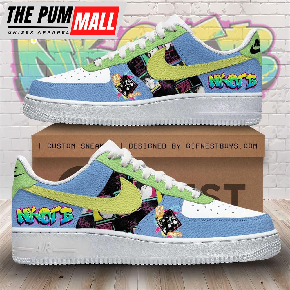 Nkotb Air Force 1 Sneaker  Gift For Christmas