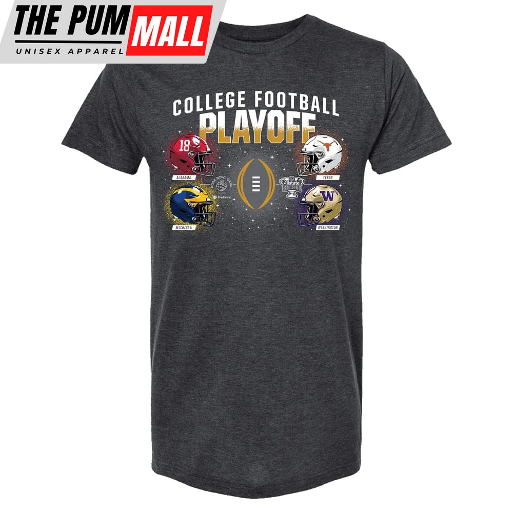 No. 1 Michigan Wolverines Official Cfp 2025 Gear Shirt