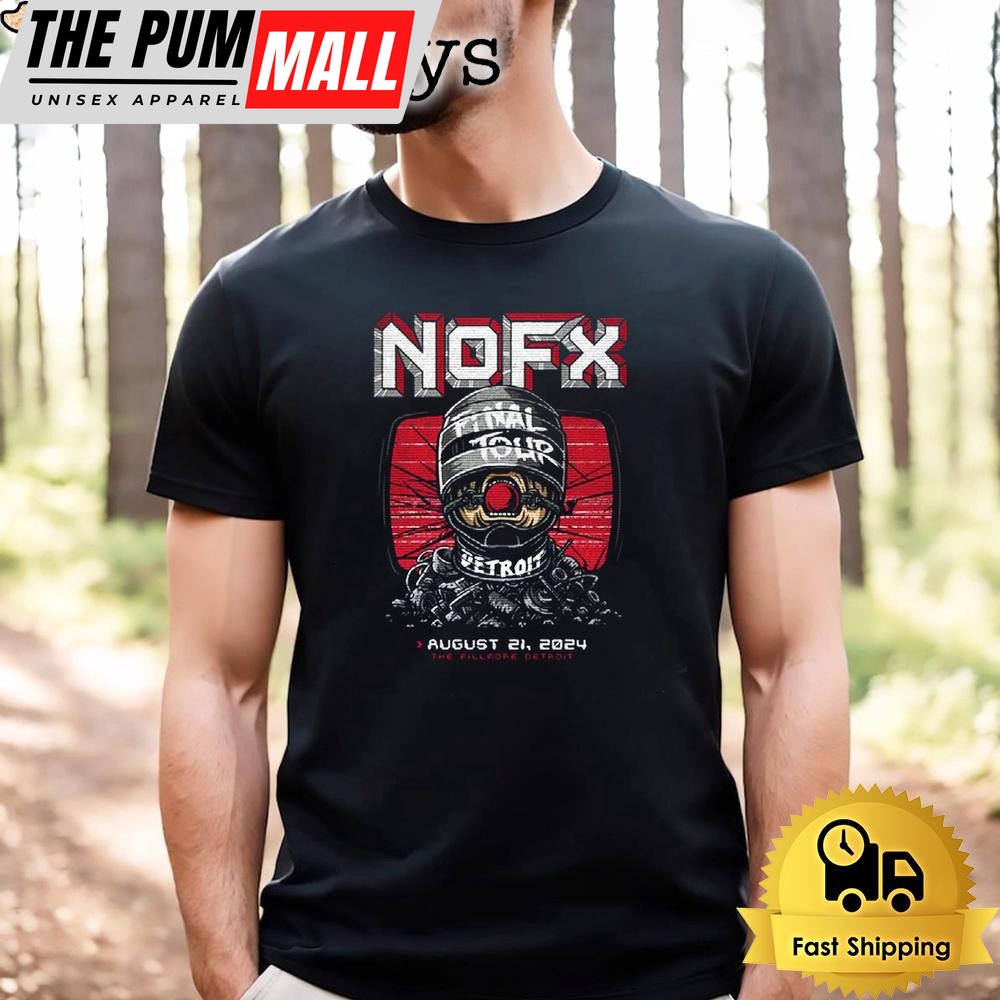 NOFX Tour On August 21 2024 At Detroit MI Unisex T-Shirt
