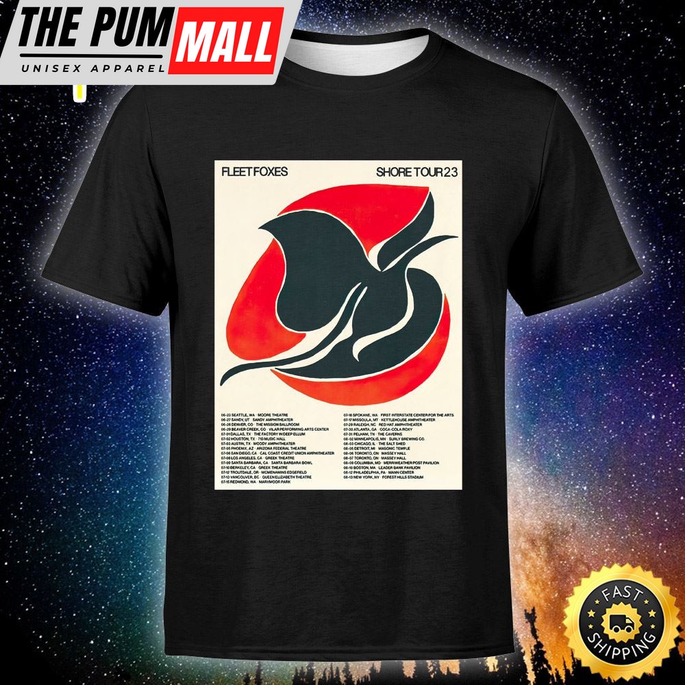 North America Shore Tour 22 Poste Unisex T-shirt