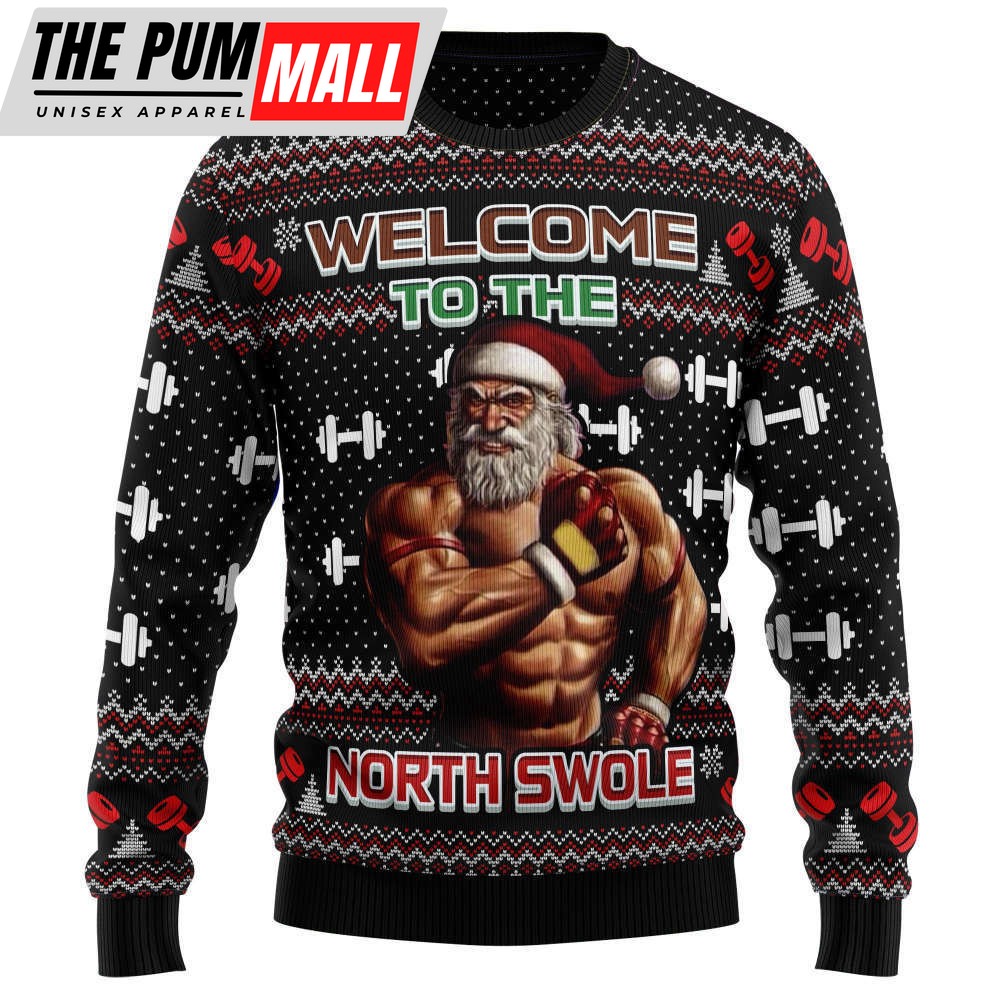 North Swole HT101302 Ugly Christmas Sweater – Perfect Gift by Noel Malalan