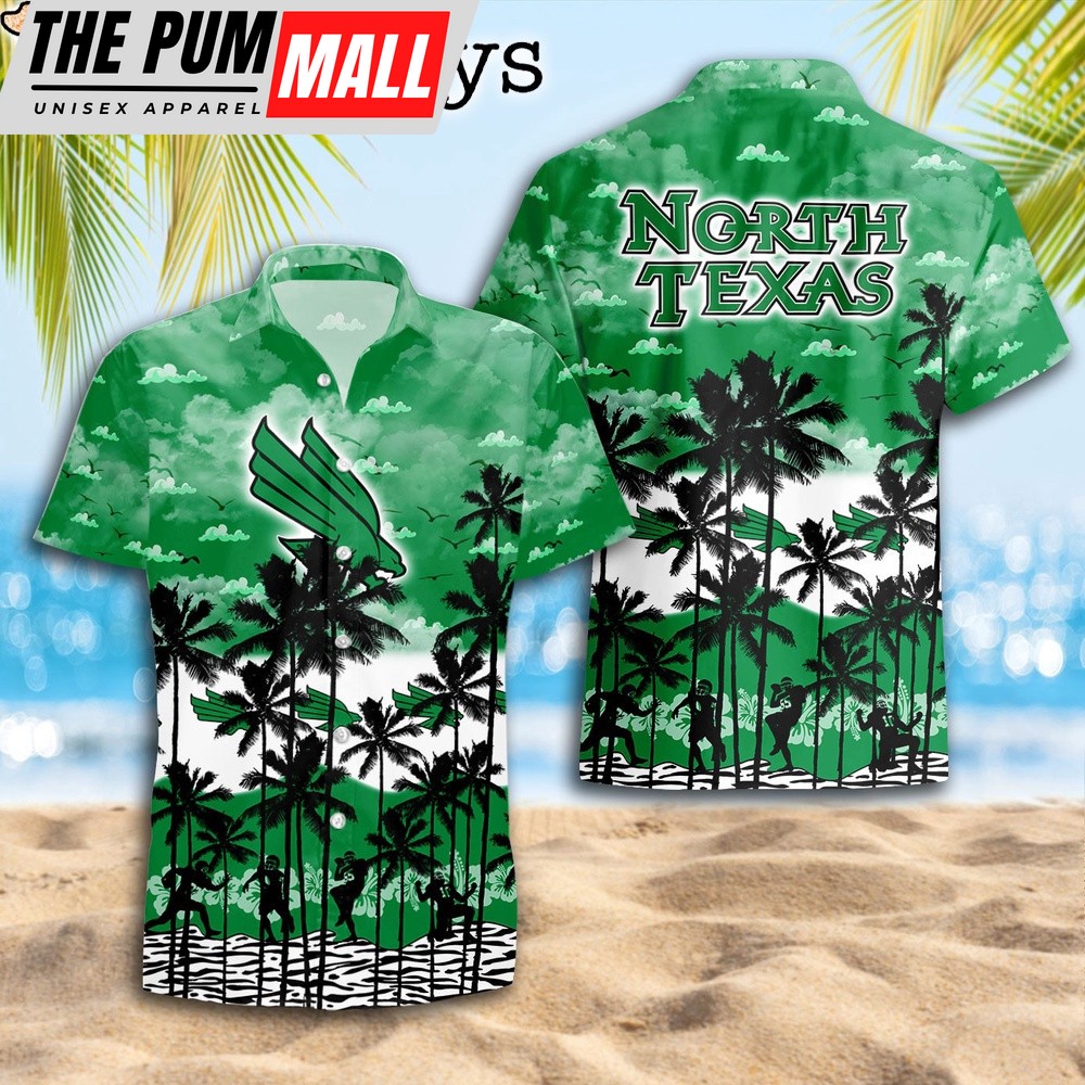 North Texas Mean Palms Tree Hawaiian Shirt