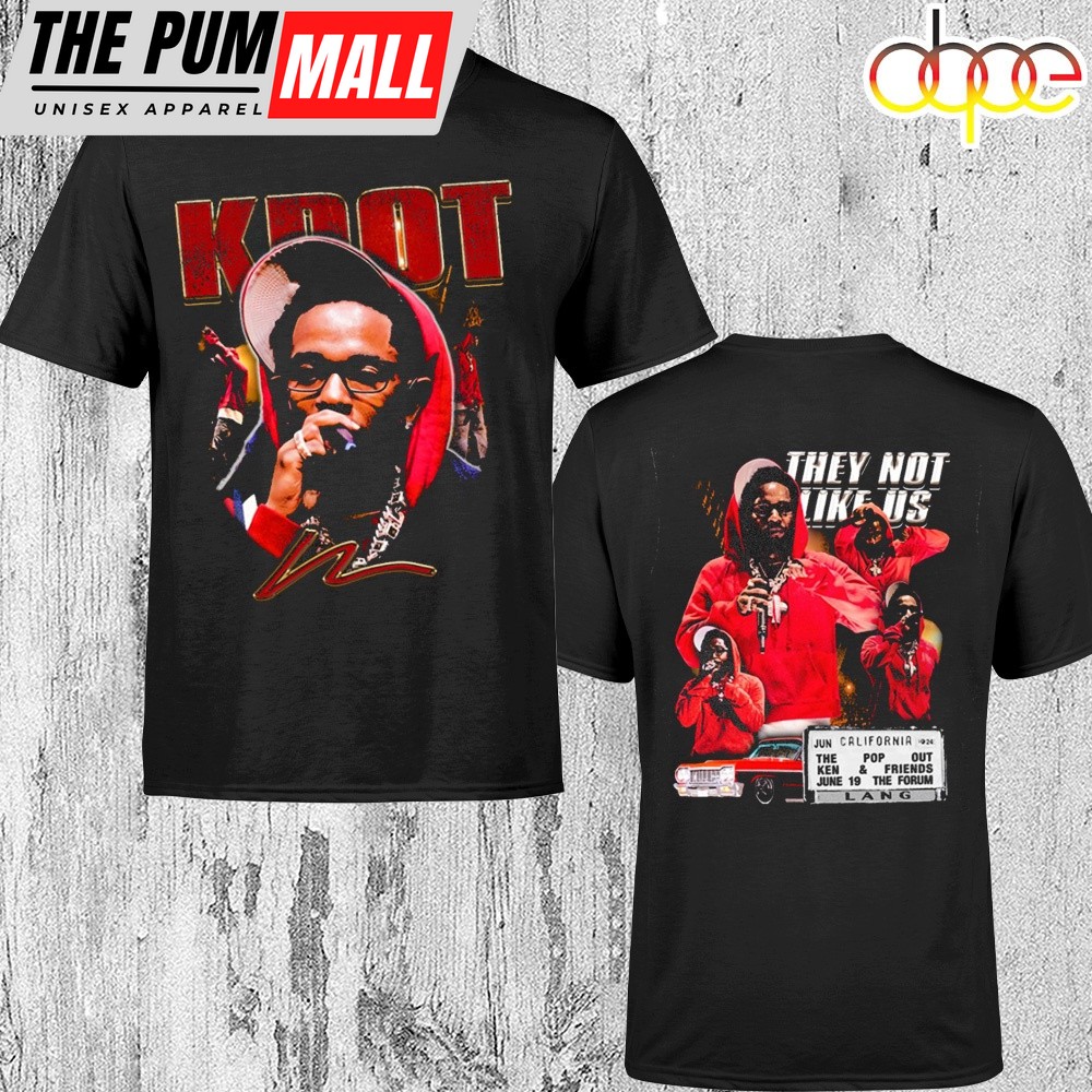 Not Like Us K-Dot Unisex T-Shirts