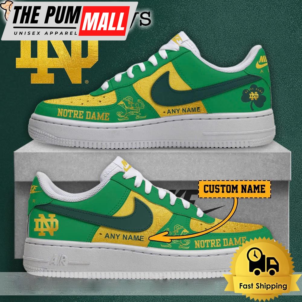 Notre Dame Fighting Irish 2024 Air Force 1 Shoes