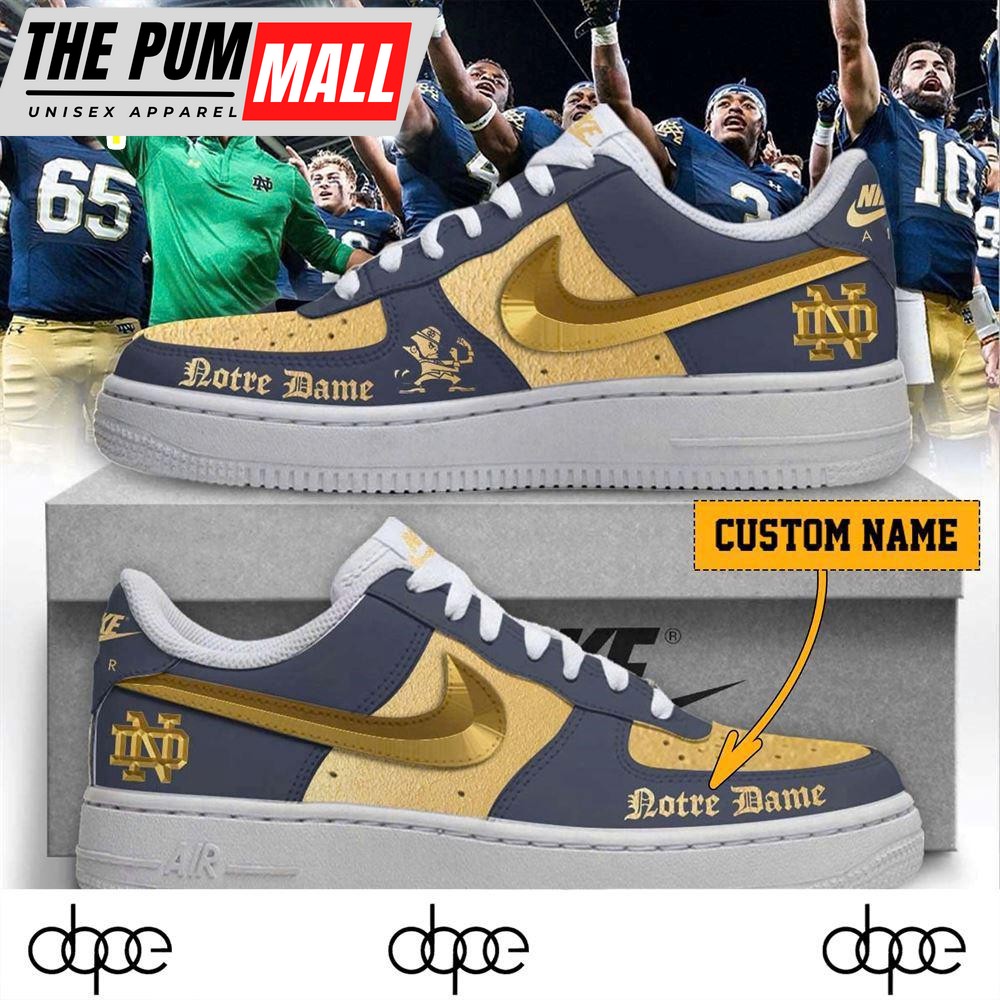 Notre Dame Fighting Irish 2024 Shamrock Series AF1 SNEAKER