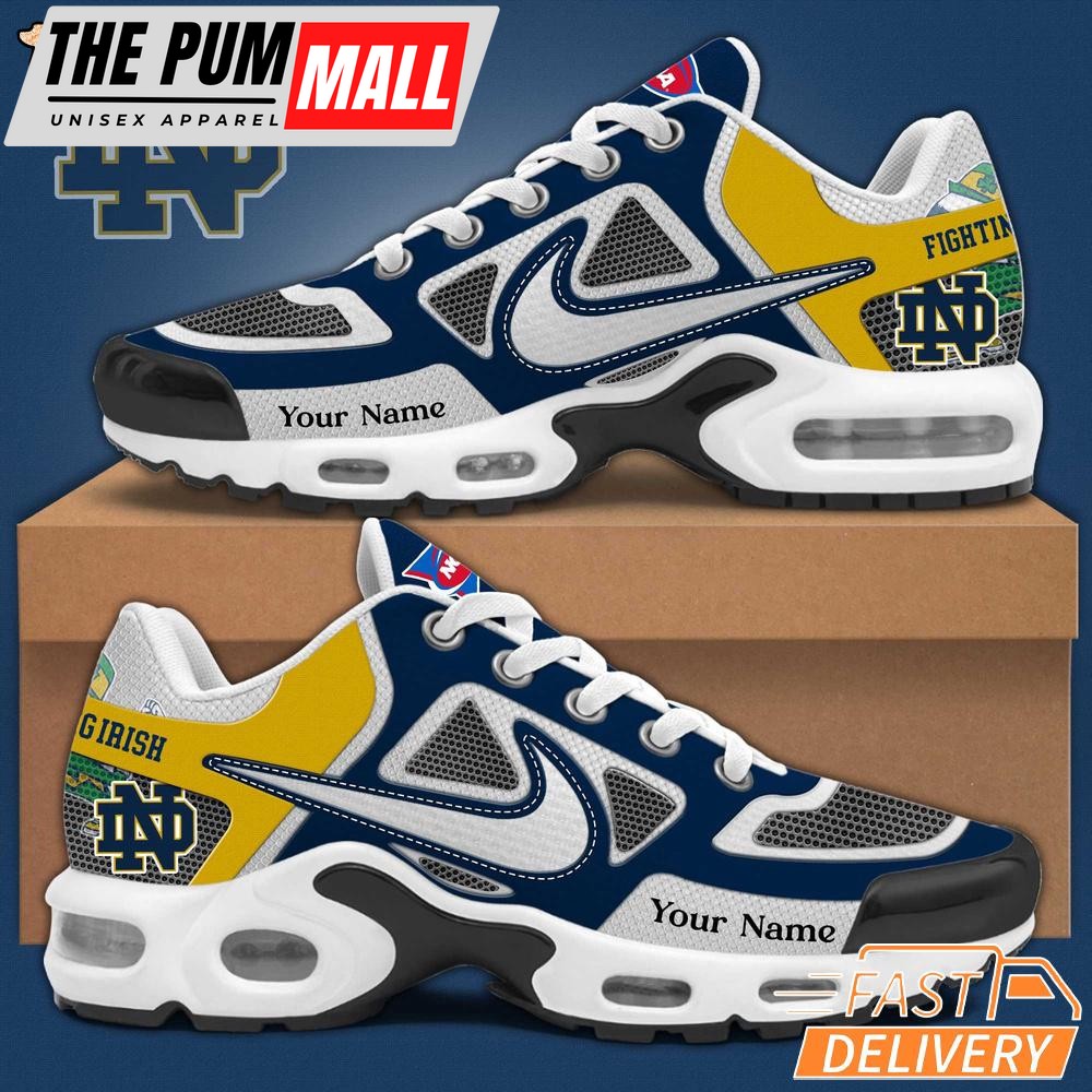 Notre Dame Fighting Irish Personalized Air Max Plus Sneakers 2025 New