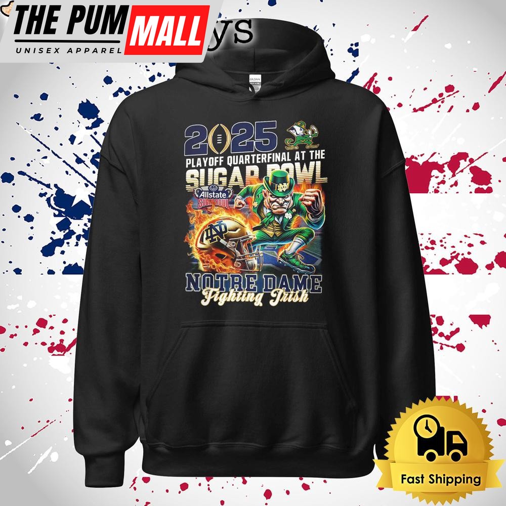 notre-dame-fighting-irish-playoff-quarterfinal-at-the-sugar-bowl-t-shirt-sekz3v0r Notre Dame Fighting Irish Playoff Quarterfinal At The Sugar Bowl T Shirt